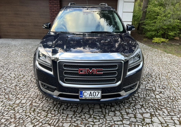 GMC Acadia cena 76000 przebieg: 179700, rok produkcji 2015 z Włocławek małe 631